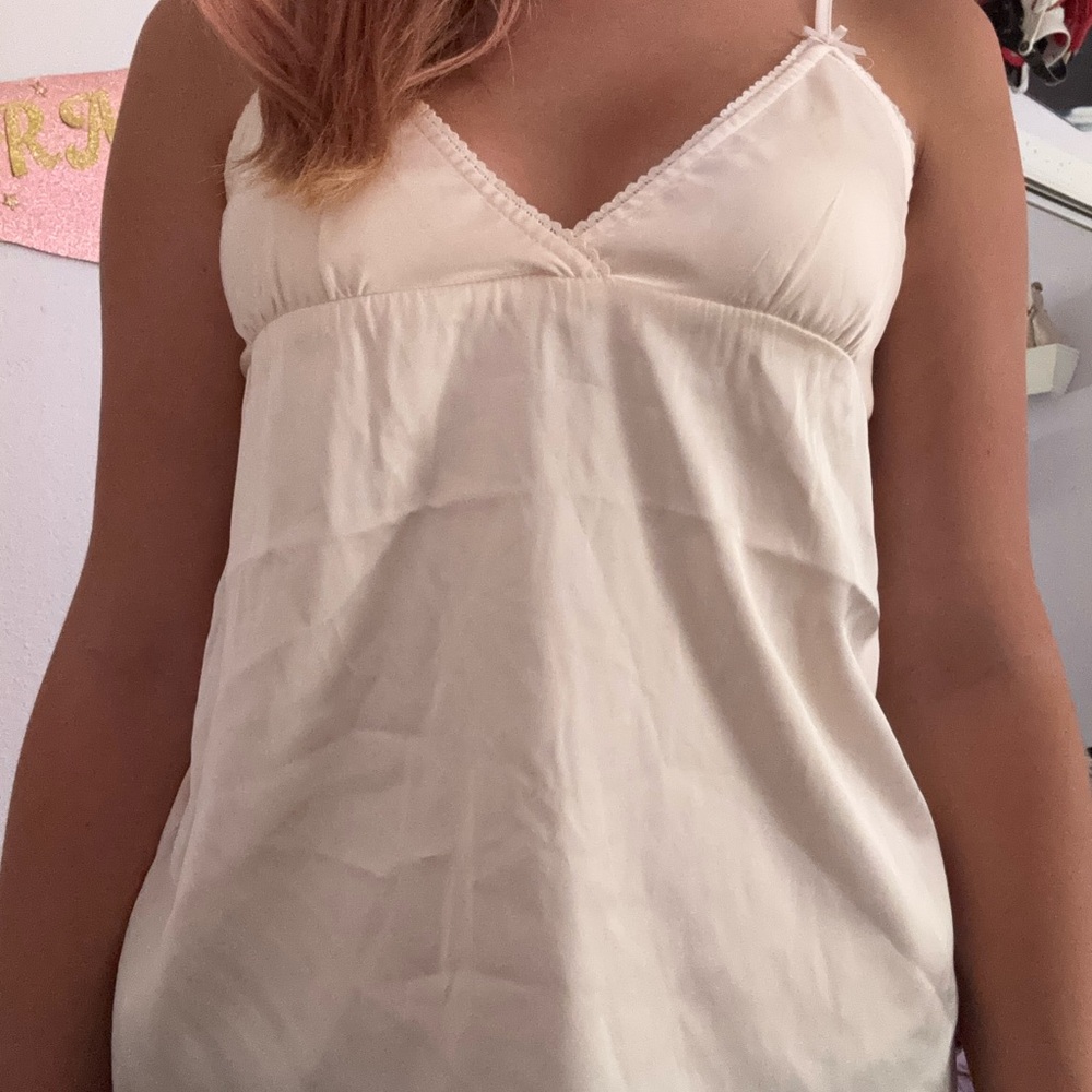 Brandy Melville Light Cream Top